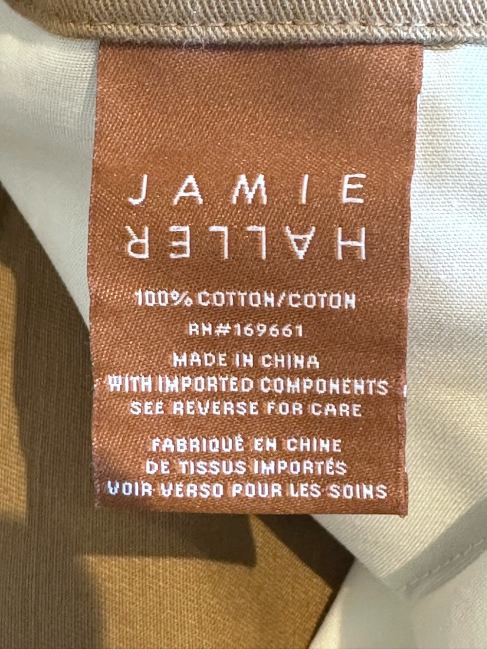 Jamie Haller Fatigues in Chestnut - Picture 14 of 14